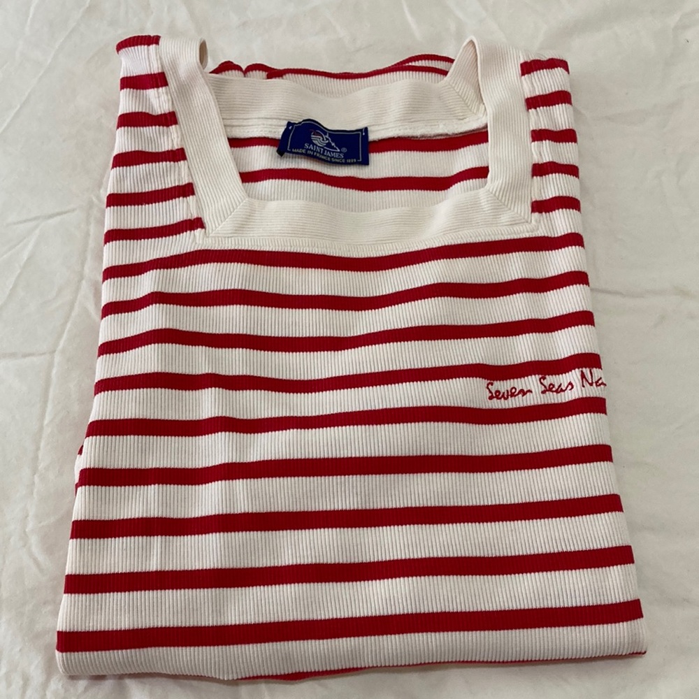 Saint James square neck top
